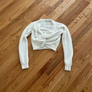 Fuzzy sweater